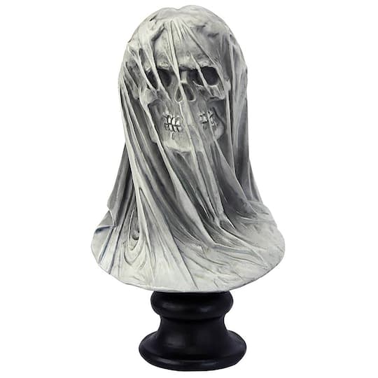 Design Toscano Samhain&#x27;s Veiled Maiden of Death Bust Statue